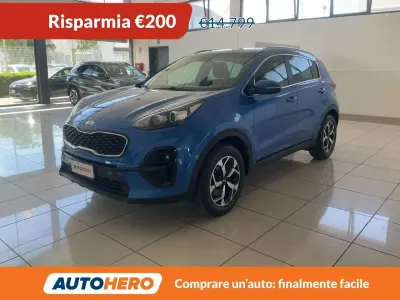 Usata Kia Sportage 132 CV (97 kW) 2019 Blu/azzurro SUV