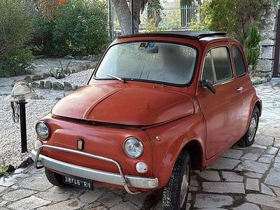 Usata Fiat 500 1970 Rosso Utilitaria