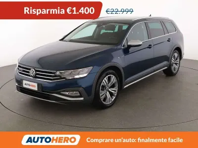 Usata VW Passat Alltrack 190 CV (139 kW) 2021 Blu/azzurro Station wagon