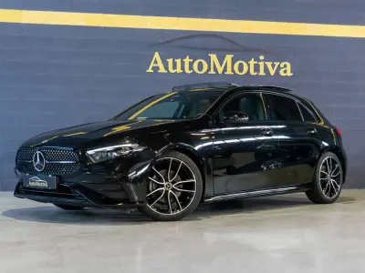 Usata Mercedes A200 AMG line 163 CV (119 kW) 2025 Nero Berlina