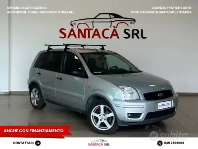 Usata Ford Fusion 68 CV (50 kW) 2004 Grigio Utilitaria