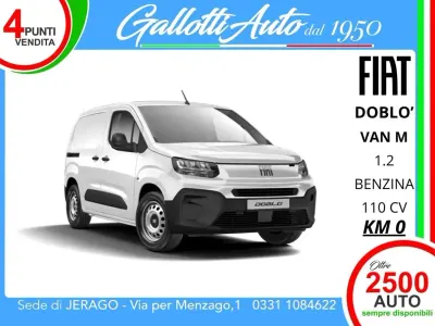 Nuova Fiat Doblò 110 CV (80 kW) 2026 Bianco Monovolume