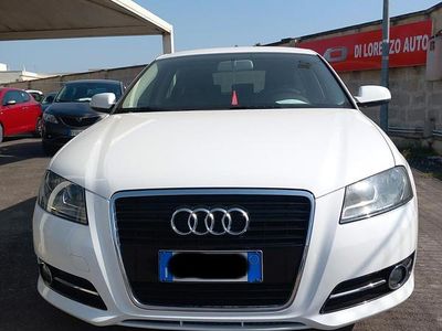 Usata Audi A3 Sportback Attraction 89 CV (65 kW) 2012 Bianco Utilitaria