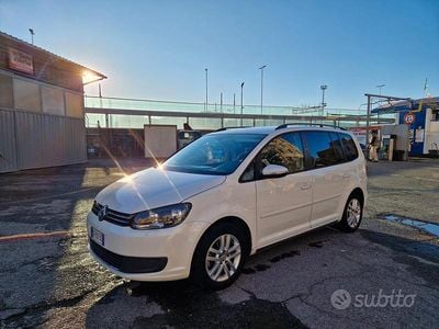 Usata VW Touran 150 CV (110 kW) 2014 Bianco Monovolume