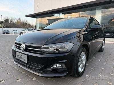 Usata VW Polo Comfortline 75 CV (55 kW) 2018 Nero Utilitaria
