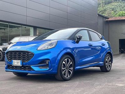 Usata Ford Puma ST-Line X 125 CV (91 kW) 2021 Blu pastello SUV