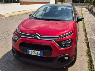 Usata Citroën C3 PureTech 83 CV (61 kW) 2021 Rosso Utilitaria