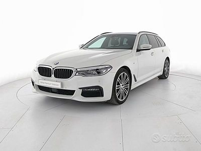 Usata BMW 520 M Sport 190 CV (139 kW) 2019 Bianco Station wagon
