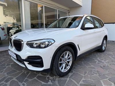 Usata BMW X3 Advantage 150 CV (110 kW) 2020 Alpin white SUV