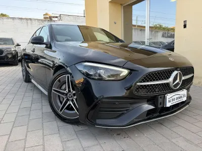 Usata Mercedes C220 Premium 200 CV (147 kW) 2021 Nero Berlina