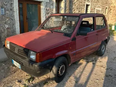 Usata Fiat Panda Young 39 CV (28 kW) 1999 Rosso Berlina