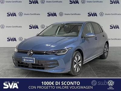 Nuova VW Golf VIII 150 CV (110 kW) 2025 Blu Berlina