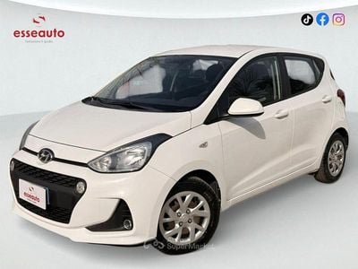 Begagnad Hyundai i10 67 HK (49 kW) 2017 Vit Halvkombi