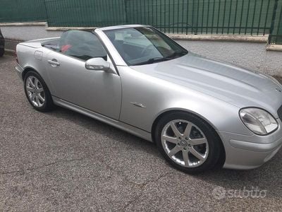 Usata Mercedes SLK200 Edition 163 CV (119 kW) 2002 Grigio Cabrio