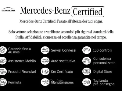 Usata Mercedes C200 Advanced 163 CV (119 kW) 2025 Nero Berlina