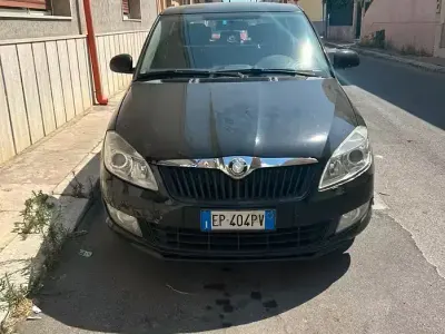 Usata Skoda Fabia GreenLine 75 CV (55 kW) 2013 Nero Berlina