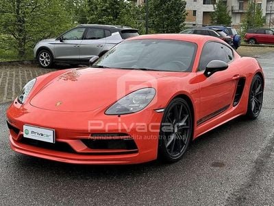 Usata Porsche 718 Cayman 300 CV (220 kW) 2020 Arancione Coupé