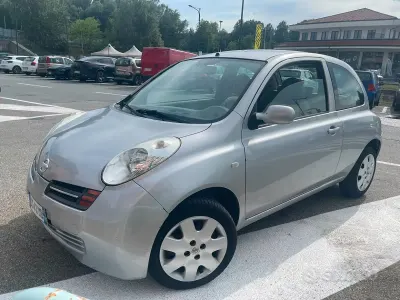 Usata Nissan Micra Acenta 80 CV (58 kW) 2005 Grigio Berlina