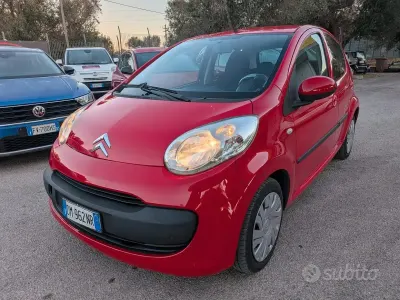 Usata Citroën C1 68 CV (50 kW) 2009 Rosso Utilitaria