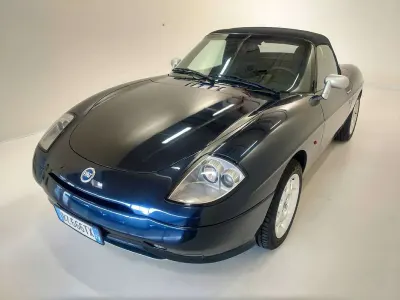 Usata Fiat Barchetta 131 CV (96 kW) 2002 Blu/azzurro Cabrio