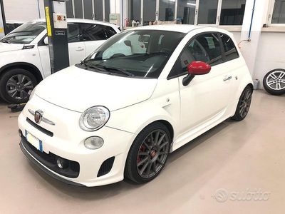 Usata Abarth 500 135 CV (99 kW) 2010 Bianco Utilitaria