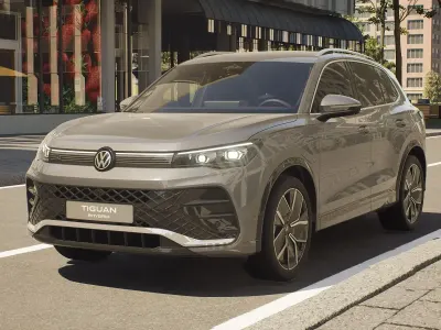 Nuova VW Tiguan R-line Plus 204 CV (150 kW) 2026 Dolphin grey metallizzato SUV