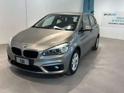 Usata BMW 218 Active Tourer Advantage 136 CV (100 kW) 2014 Grigio Monovolume