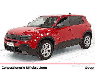 Usata Jeep Avenger Longitude 101 CV (74 kW) 2024 Rosso SUV