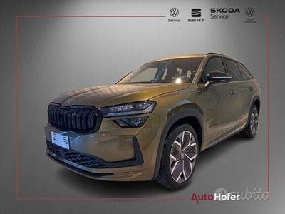 Nuova Skoda Kodiaq SportLine 193 CV (141 kW) 2025 Giallo SUV