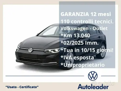 Brugt VW Golf VIII Style 150 HK (110 kW) 2025 Sort Sedan