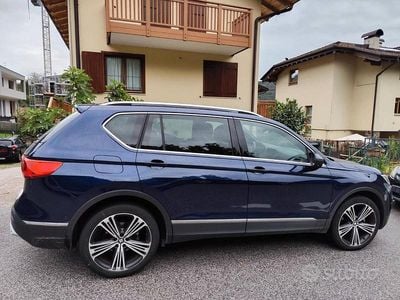 Usata Seat Tarraco 4Drive 150 CV (110 kW) 2019 Blu SUV