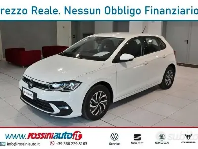 Usata VW Polo Life 95 CV (69 kW) 2023 Bianco Utilitaria