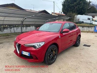 Usata Alfa Romeo Stelvio Quadrifoglio 510 CV (375 kW) 2018 Rosso SUV