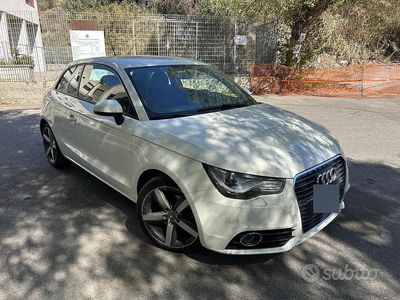 Usata Audi A1 105 CV (77 kW) 2011 Bianco Utilitaria