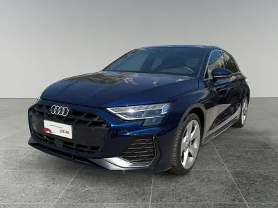 Usata Audi A3 S-Line 150 CV (110 kW) 2024 Blu navarra metallizzato Berlina