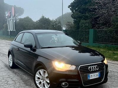 Usata Audi A1 Attraction 105 CV (77 kW) 2012 Nero Utilitaria