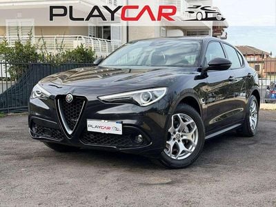Usata Alfa Romeo Stelvio 190 CV (139 kW) 2021 Nero SUV