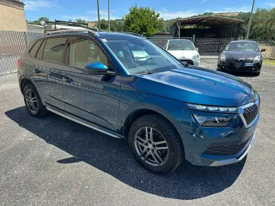 Usata Skoda Kamiq Style 90 CV (66 kW) 2020 Blau metallizzato SUV
