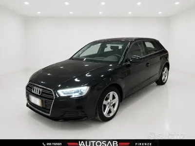 Usata Audi A3 Ambiente 116 CV (85 kW) 2019 Nero Berlina