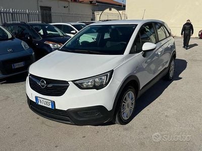 Usata Opel Crossland X 82 CV (60 kW) 2018 Bianco SUV