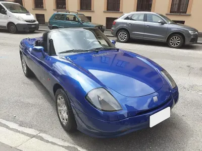 Occasion Fiat Barchetta 131 ch (96 kW) 1998 Bleue Cabriolet