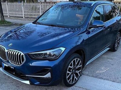 Usata BMW X1 150 CV (110 kW) 2022 Blu/azzurro SUV