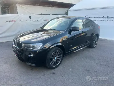 Usata BMW X4 M Sport 190 CV (139 kW) 2017 Nero SUV