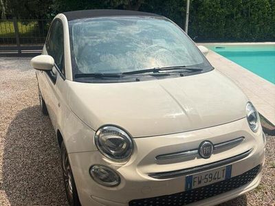 Usata Fiat 500 Dolcevita 2019 Bianco Cabrio