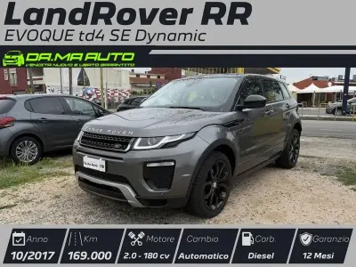 Usata Land Rover Range Rover evoque SE 180 CV (132 kW) 2017 Grigio SUV