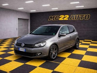 Usata VW Golf VI Highline 105 CV (77 kW) 2010 Grigio Utilitaria