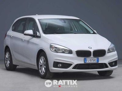 Usata BMW 218 Active Tourer Advantage 150 CV (110 kW) 2017 Bianco Monovolume