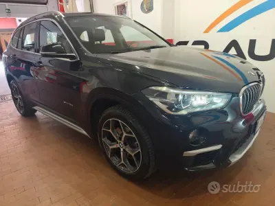 Usata BMW X1 Sport Line 150 CV (110 kW) 2017 Nero SUV