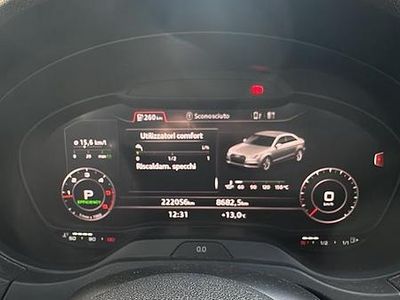 Usata Audi A3 116 CV (85 kW) 2019 Grigio Berlina