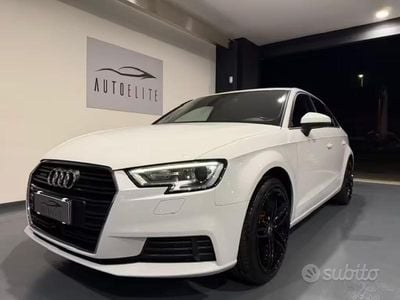 Usata Audi A3 Sport 184 CV (135 kW) 2019 Bianco Berlina